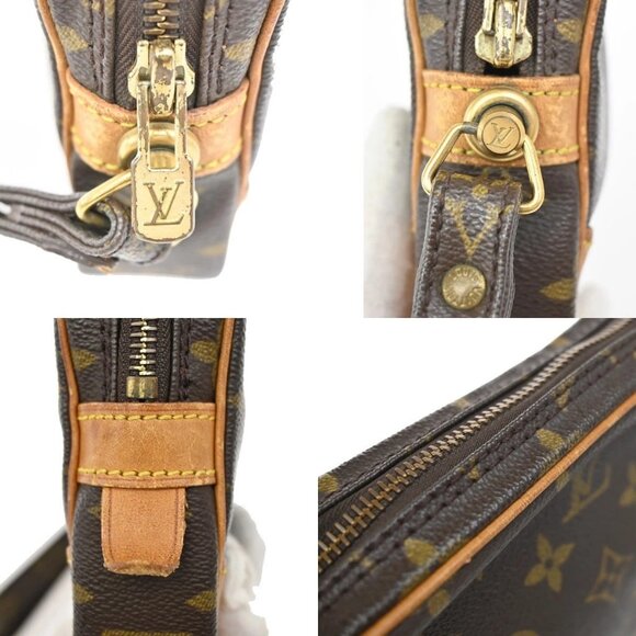 LOUIS VUITTON Marly Dragonne PM Clutch Hand Bag Monogram Leather M51827 32KB133 - Picture 8 of 14